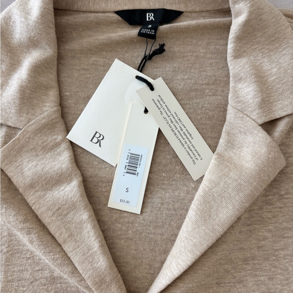 Banana Republic Linen Shirt NWT - Picture 2 of 5